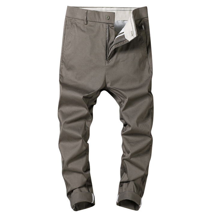 Herren Modische Chino-Hose mit Bundfalten Echo Archiv
