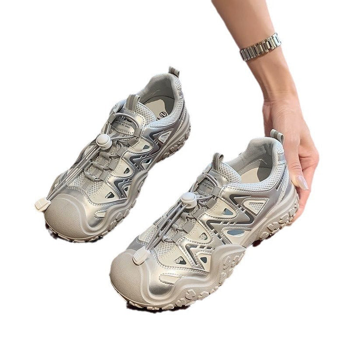 Damen Sportliche Sneakers mit atmungsaktiver Mesh-Oberfläche und rutschfester Sohle Echo Archiv