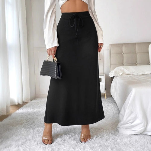 Damen Midi-Rock mit verstellbarem Bund Echo Archiv