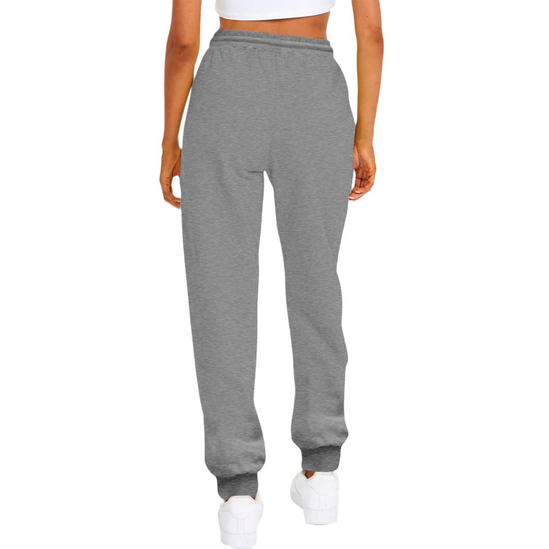 Damen nan komfortable Jogginghose mit Kordelzug Seitentaschen und geripptem Knöchelabschluss Echo Archiv