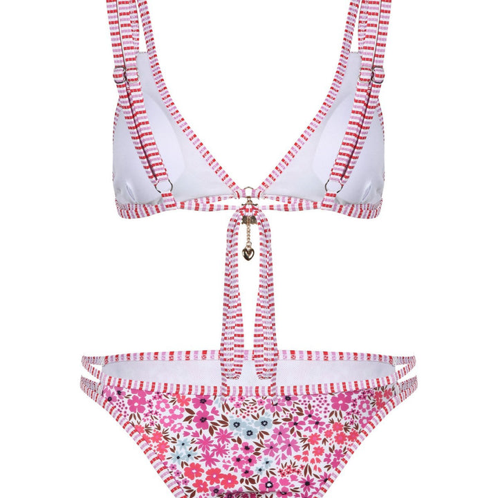 Damen Bikini-Set mit floralem Muster und verstellbaren Trägern Echo Archiv