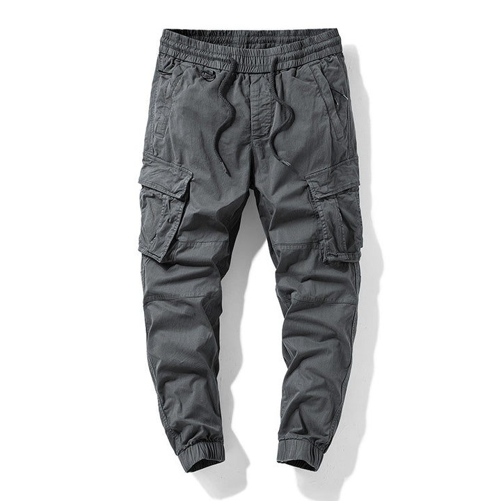 Herren Utility-Joggerhose mit sculpted Kniepaneelen, verstärkten Cargotaschen und elastischem Komfortbund Echo Archiv