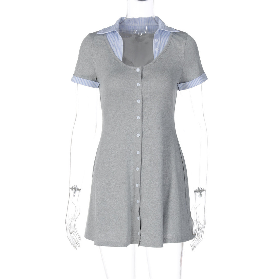 Damen Modisches Polo-Kleid – Élara