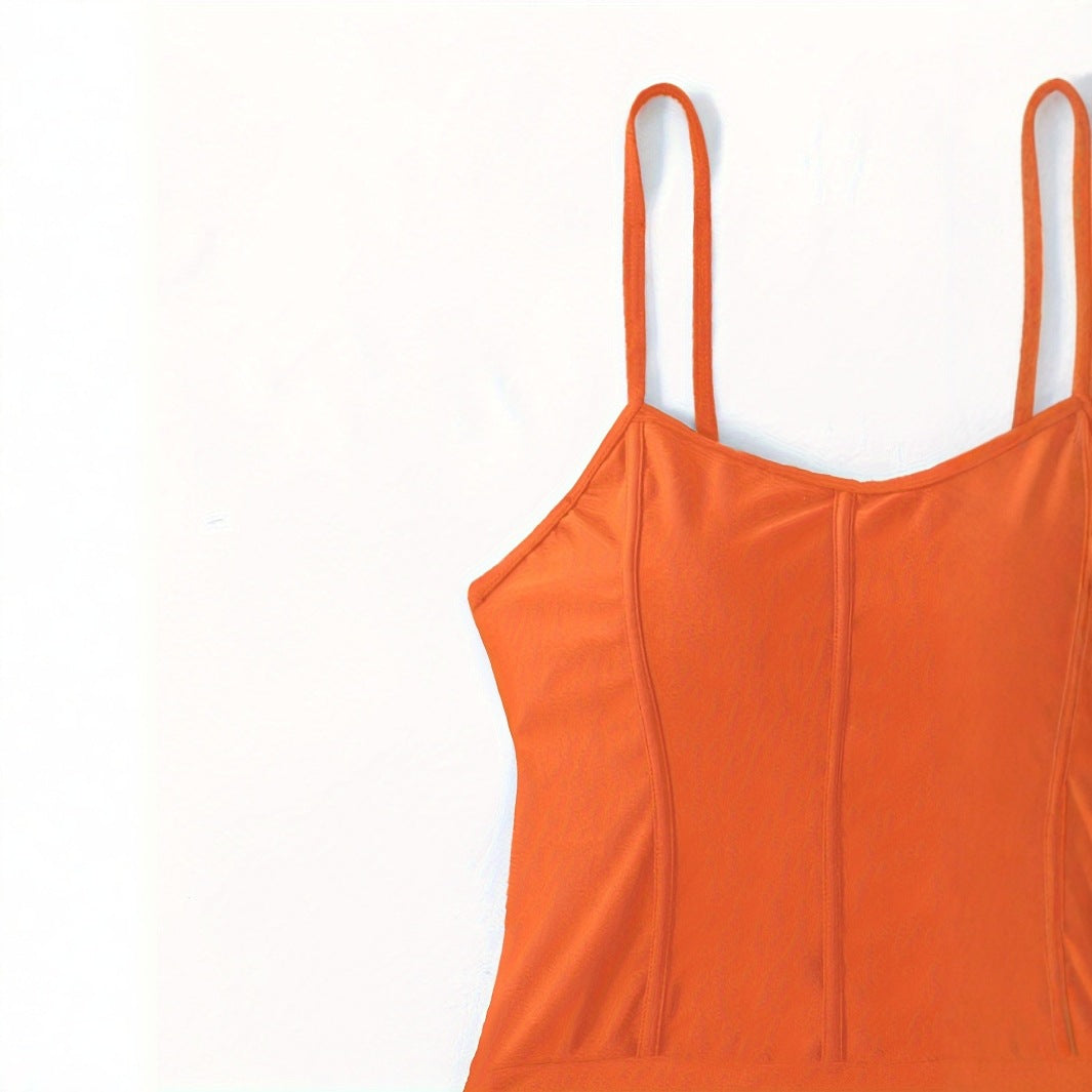 Damen Einteiler Badeanzug mit elegantem Schnitt Echo Archiv