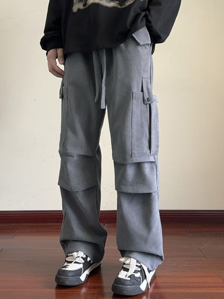 Damen Bequeme Cargo-Hose Echoarchiv