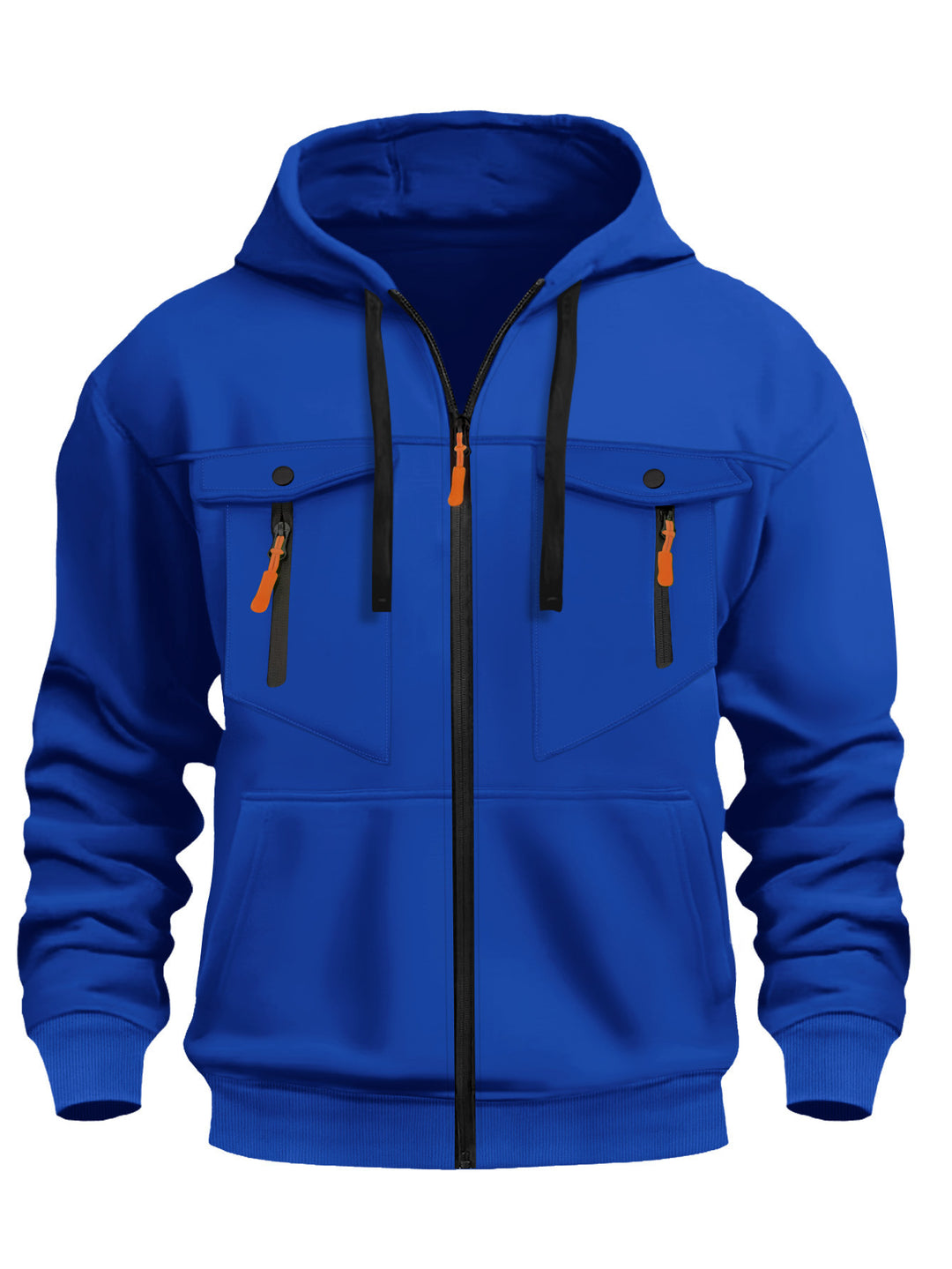 Herren Outdoor-Kapuzenjacke mit praktischen Reißverschlusstaschen Echoarchiv