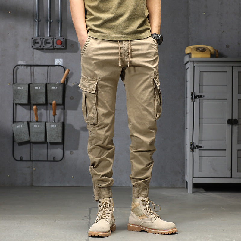 Herren Cargo-Hosen mit elastischem Bund von Echoarchiv