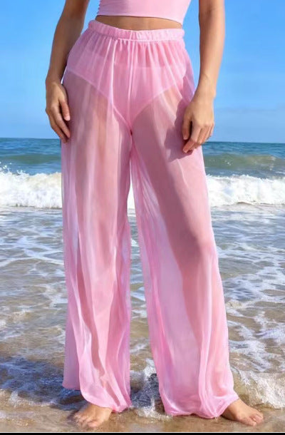 Damen Palazzohose mit eleganten transparenten Akzenten Echo Archiv
