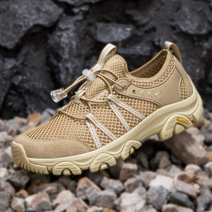 Herren atmungsaktive Trekking‑Trail‑Sneaker mit Quick‑Lace und griffiger Offroad‑Sohle Echo Archiv