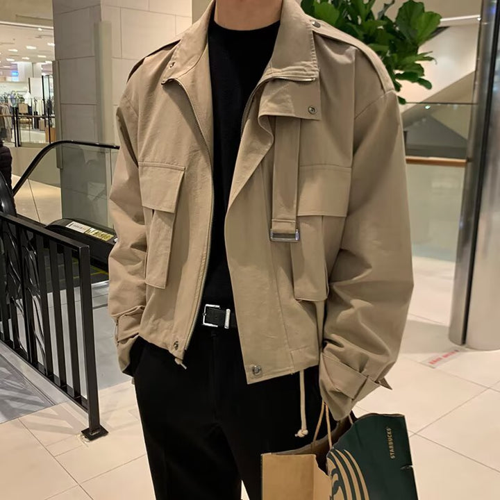 Herrenmode Utility Jacke mit praktischen Taschen Echo Archive