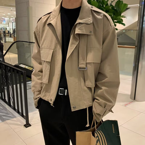 Herrenmode Utility Jacke mit praktischen Taschen Echo Archive
