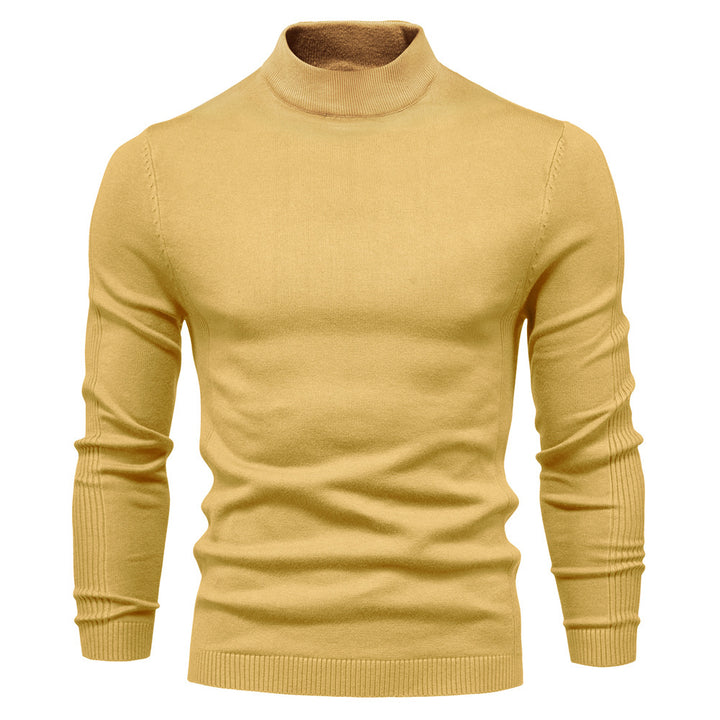 Herren Hochwertiger Rollkragenpullover Echoarchiv