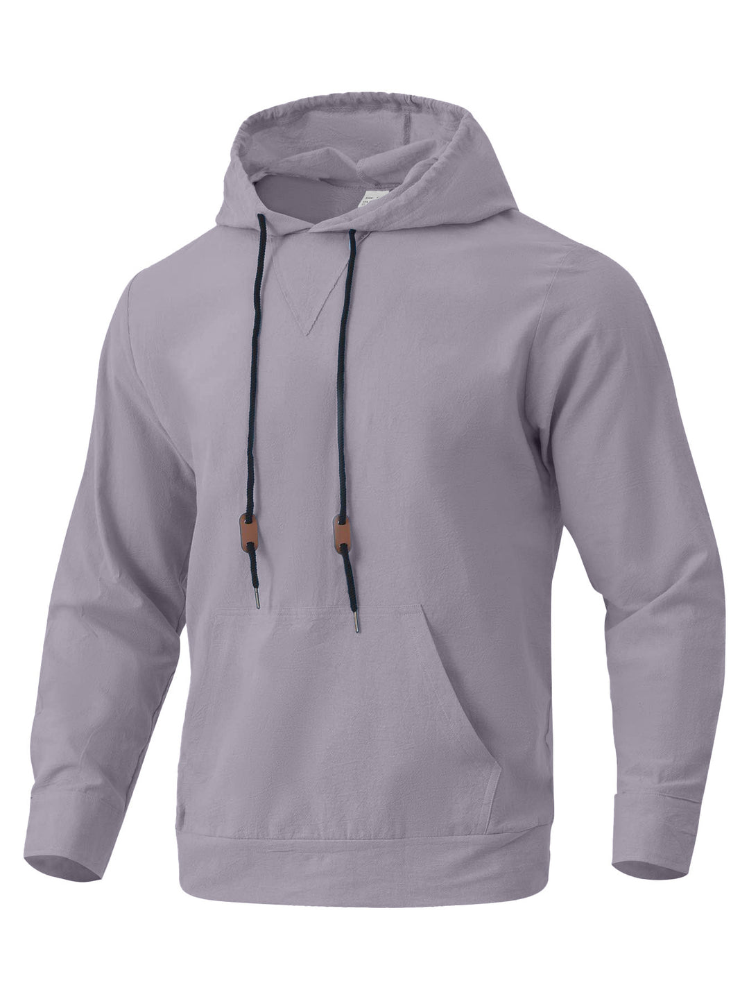 Herren lässiger Kapuzenpullover mit einzigartigem V-Design und praktischen Taschen Echoarchiv