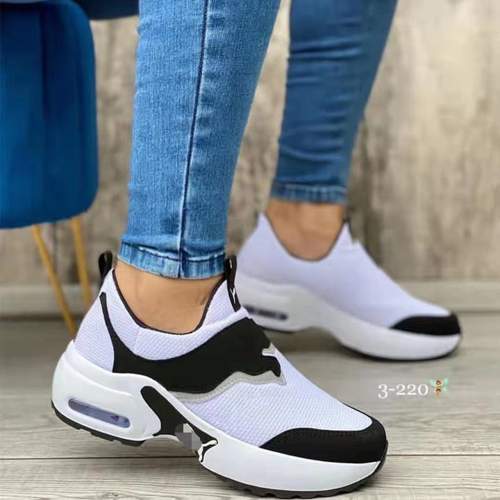 Damen Komfort-Sneaker mit atmungsaktivem Mesh-Obermaterial und gepolsterter Sohle Echo Archiv