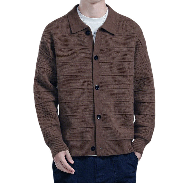 Herren Modische Strickjacke Echo Archiv