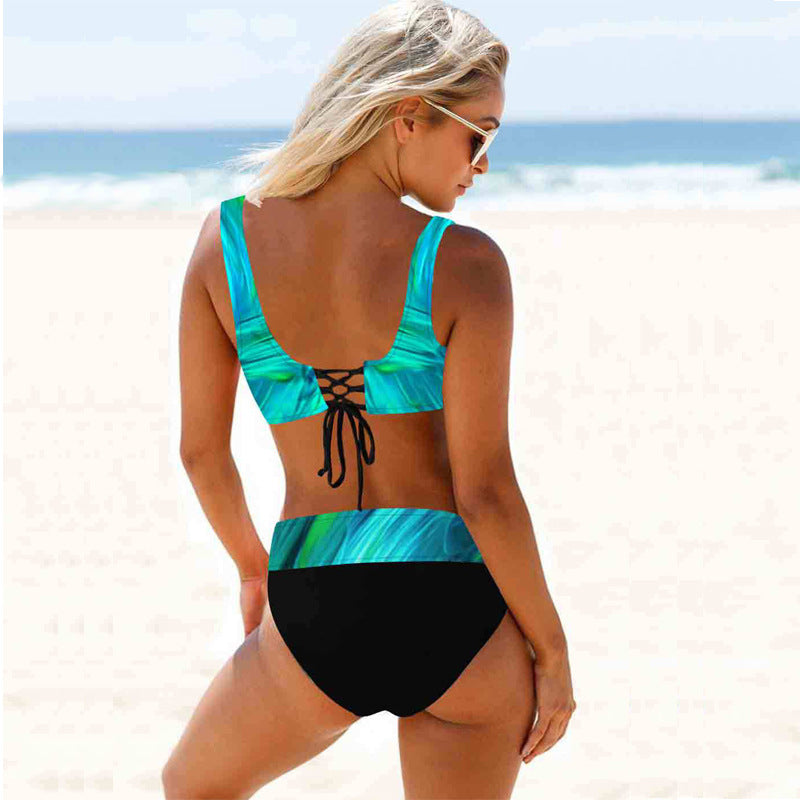 Damen Bikini-Set mit komfortablem Wickeldesign Echo Archiv