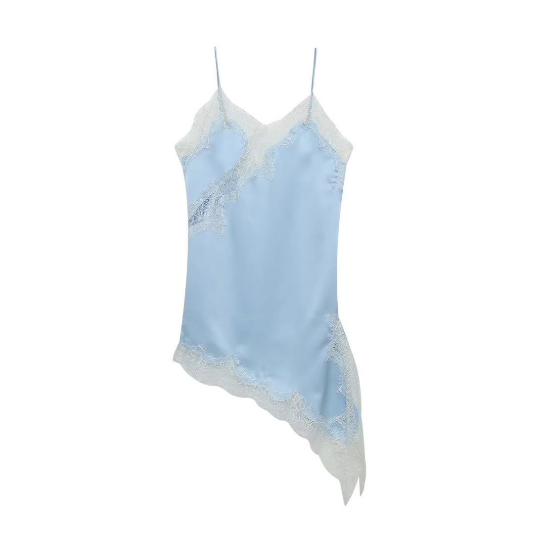 Damen asymmetrisches Spaghetti-Top Echo Archiv