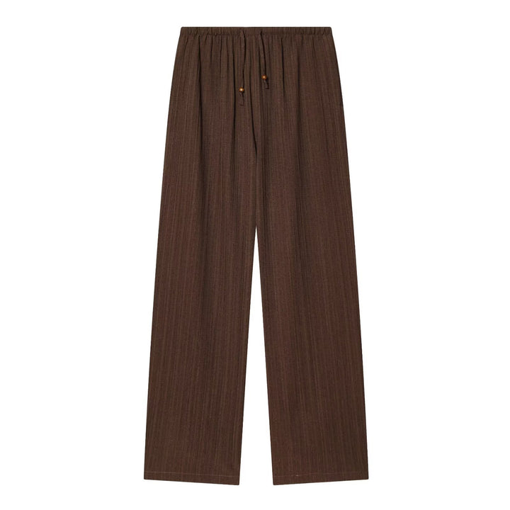 Damen lässige Bluse mit strukturiertem Gewebe und überschnittenen Schultern Echo Archiv