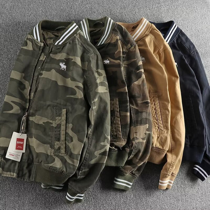 Herren Camouflage Bomberjacke Echo Archiv