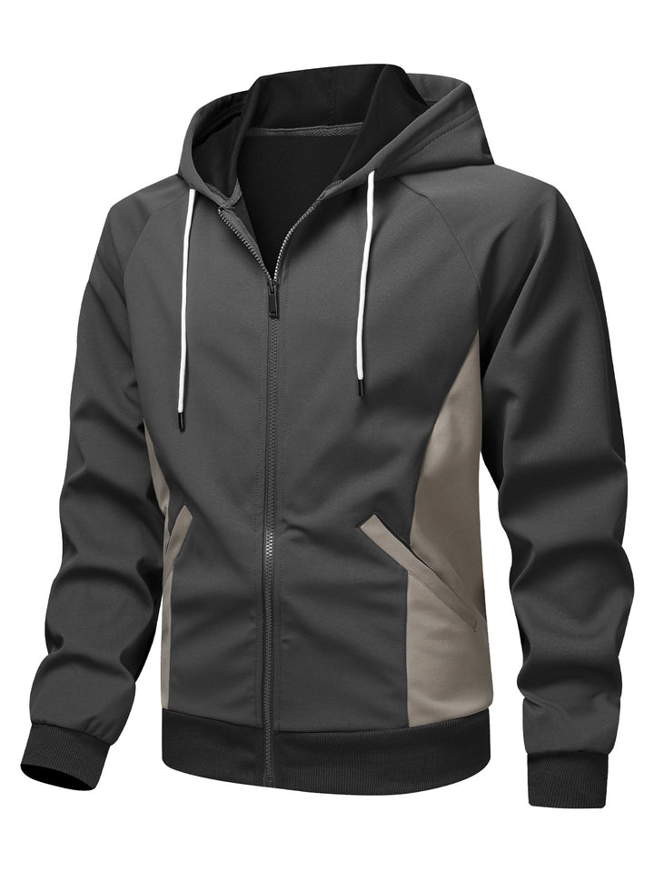 Herren Sportliche und bequeme Kapuzenjacke Echo Archiv