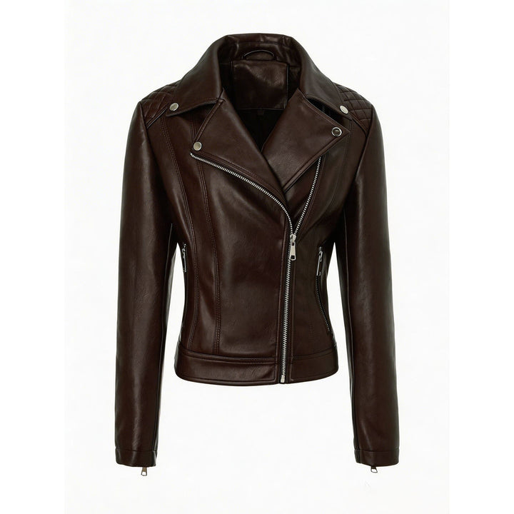 Damen Edle Bikerjacke mit Steppdesign Echo Archiv