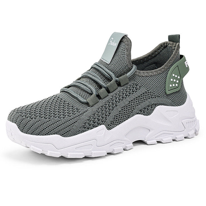 Damen Sportliche Sneaker mit atmungsaktiver Netzstruktur und dämpfender Sohle Echo Archiv