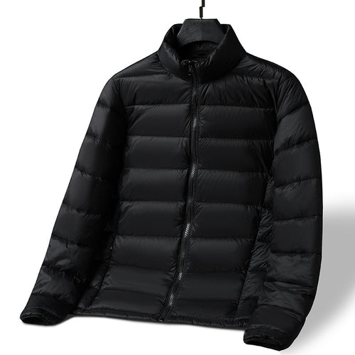 Herren Ultraleichte packbare Steppjacke mit Thermowatte & Stehkragen Echoarchiv
