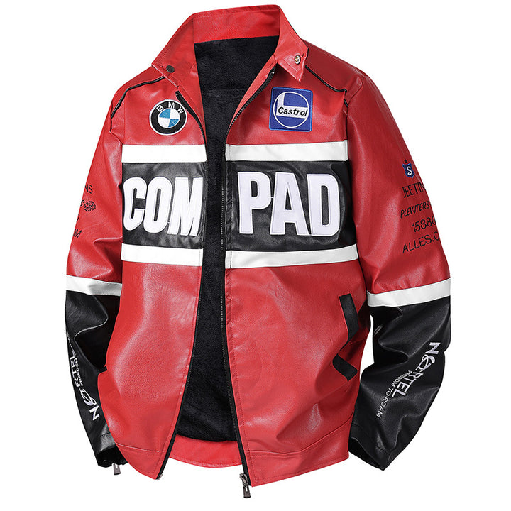 Herren Modische Bikerjacke mit sportlichen Akzenten Echo Archiv