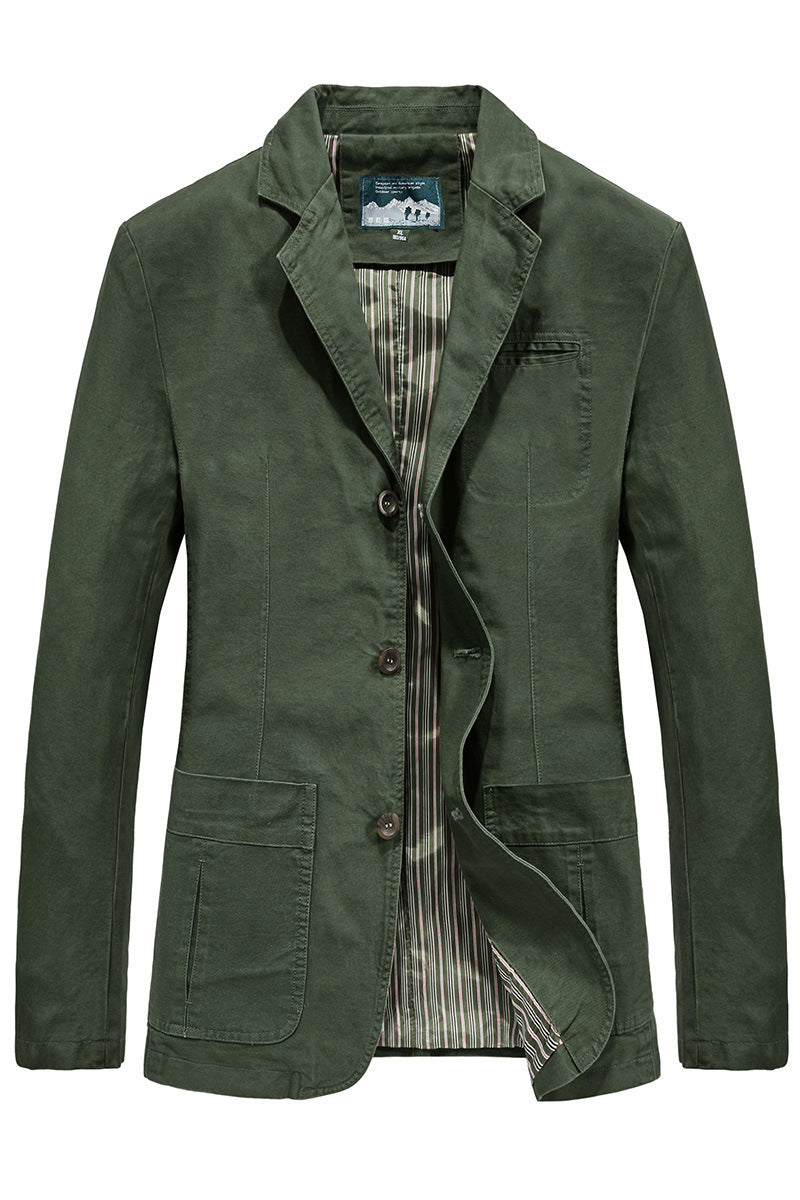 Herren Eleganter Baumwollblazer Echo Archiv