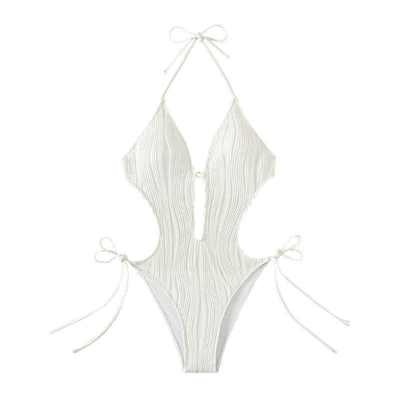 Damen Einteiler Badeanzug mit raffiniertem Cut-Out-Design Echo Archiv