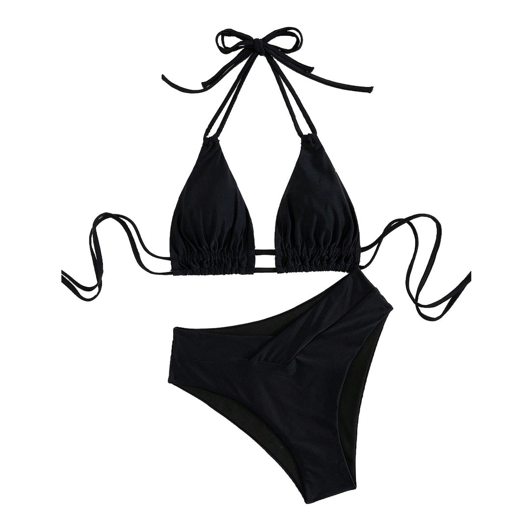 Damen Triangel-Bikini mit verstellbaren Trägern und modischem Schnitt Echo Archiv