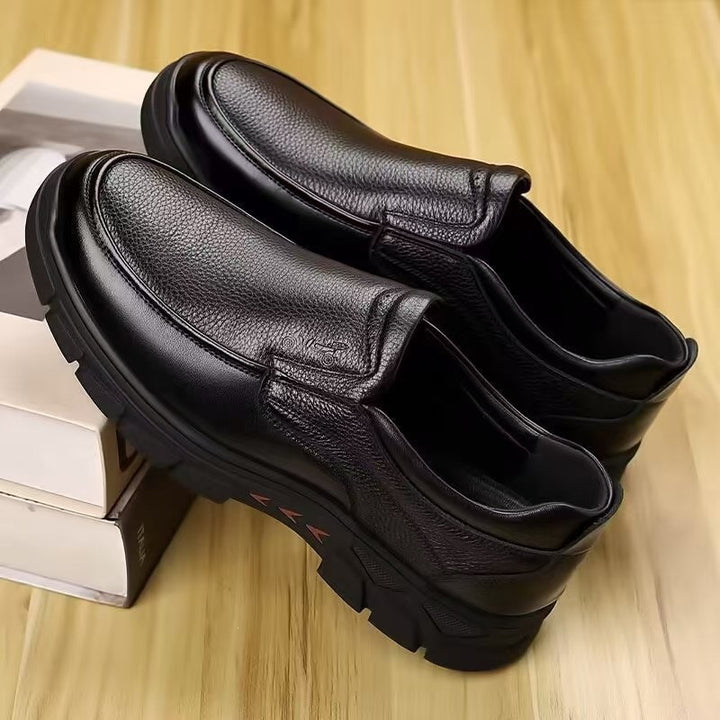Herren Elegante Slip-On Lederschuhe Echoarchiv