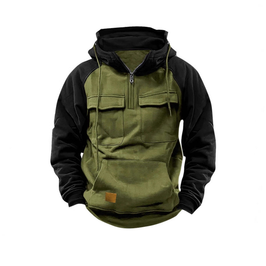 Herren Funktioneller Hoodie mit praktischen Taschen und innovativem Design Echoarchiv