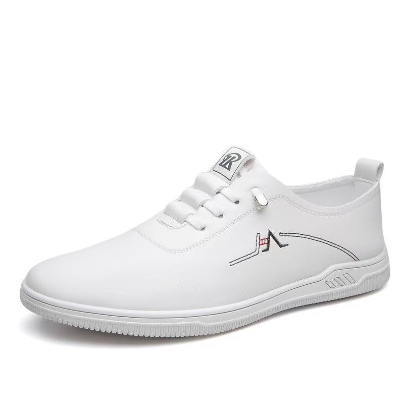 Herren Eleganter leichter Schnür-Casualschuh mit Lederoptik Echoarhiv