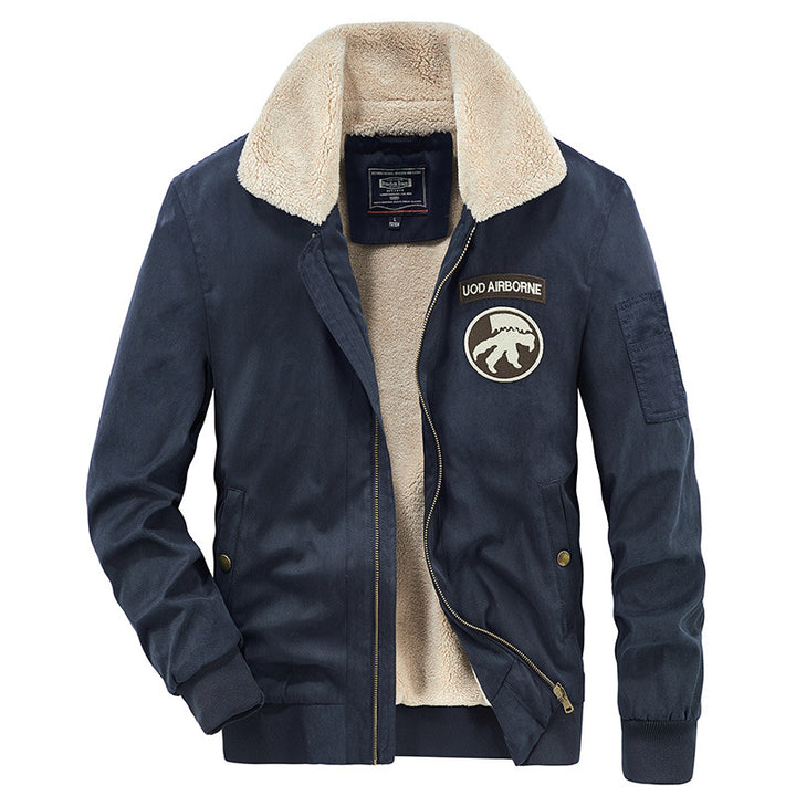 Herren Übergangsjacke mit wärmendem Sherpa-Futter Echoarchiv