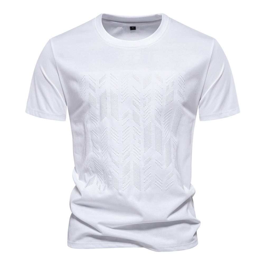 Herren T-Shirt mit innovativem Strukturdesign Echoarchiv