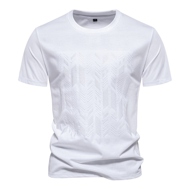 Herren T-Shirt mit innovativem Strukturdesign Echoarchiv
