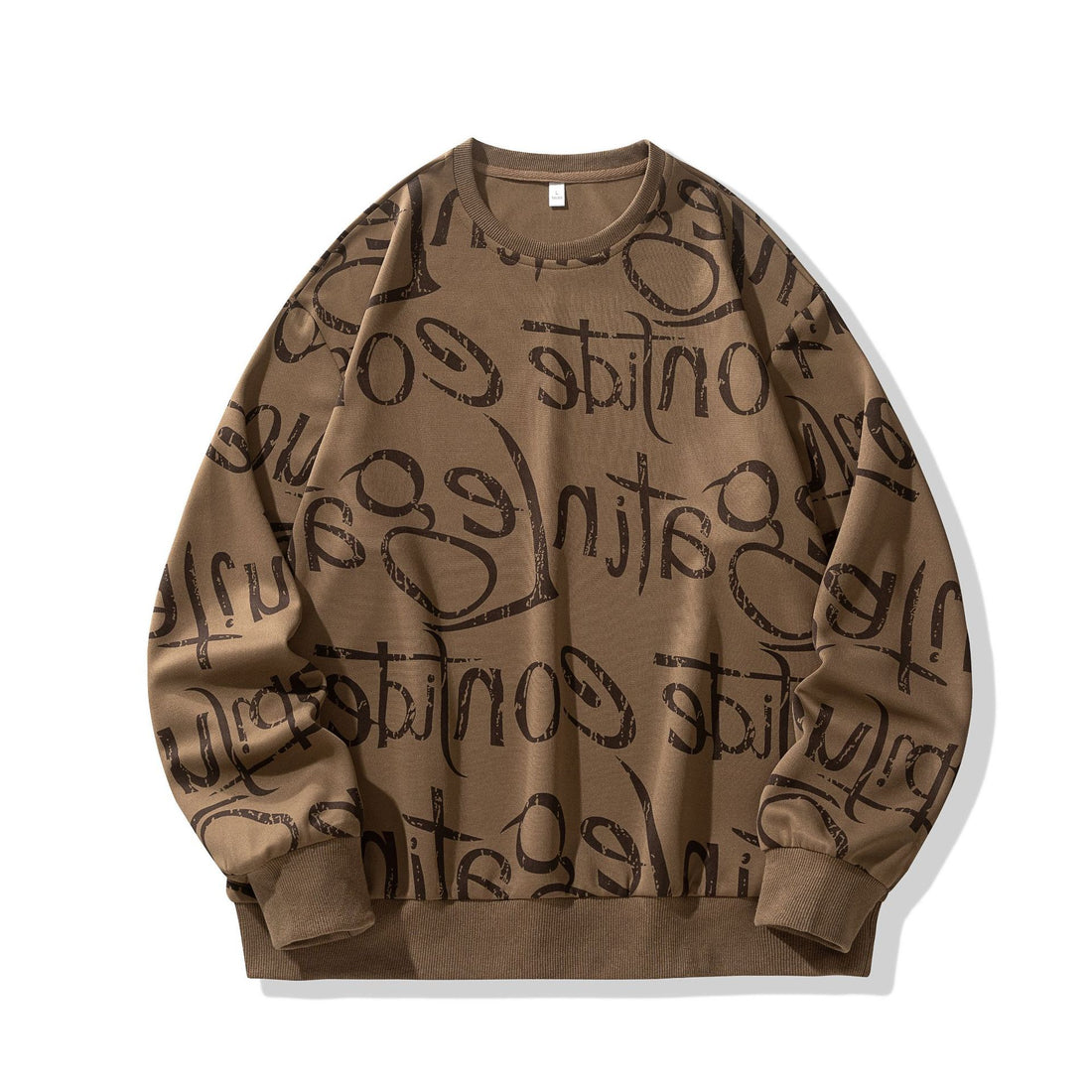 Herren Sweatshirt mit kreativem Motiv und weichem Innenfutter – Marzano