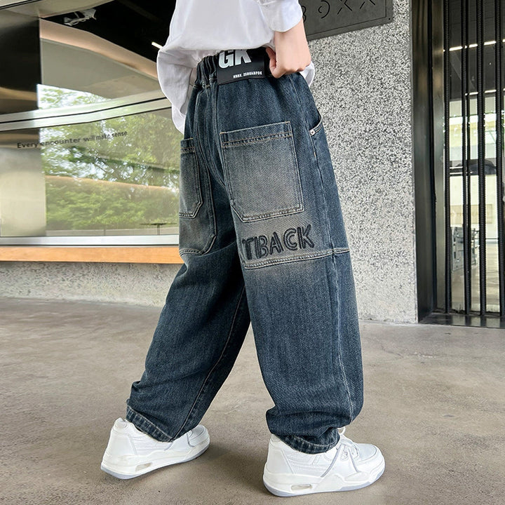 Unisex lässige Baggy-Jeans Echo Archiv