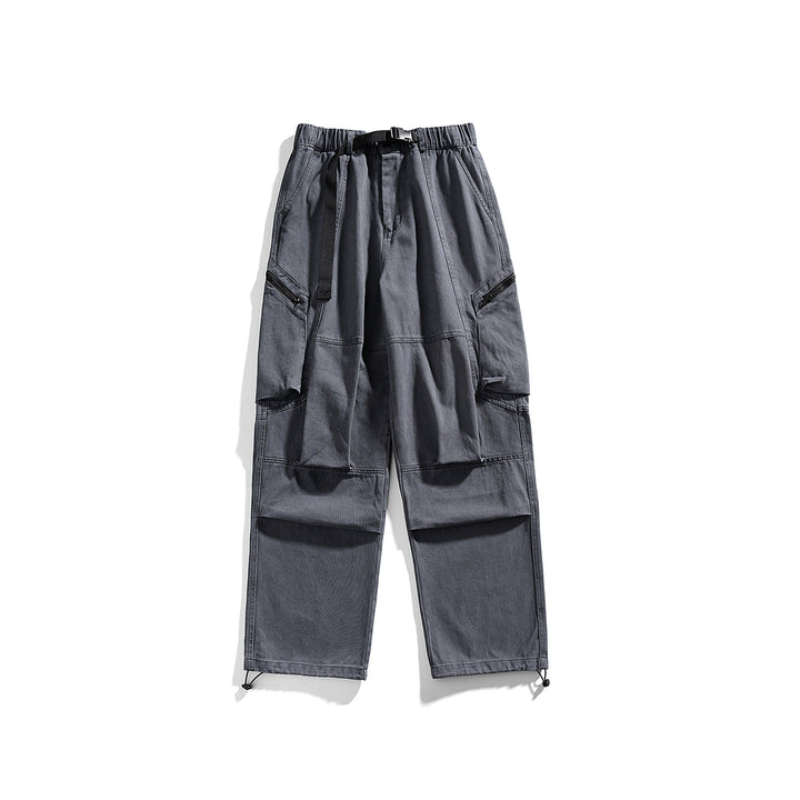 Herren Cargo-Hose mit elastischem Bund, multifunktionalen Taschen und verstellbarem Saum Echo Archiv