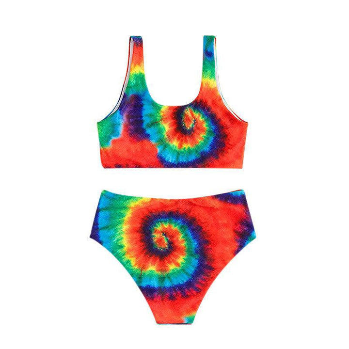 Damen Bikini-Set mit lebhaftem Spiralmuster Echo Archiv