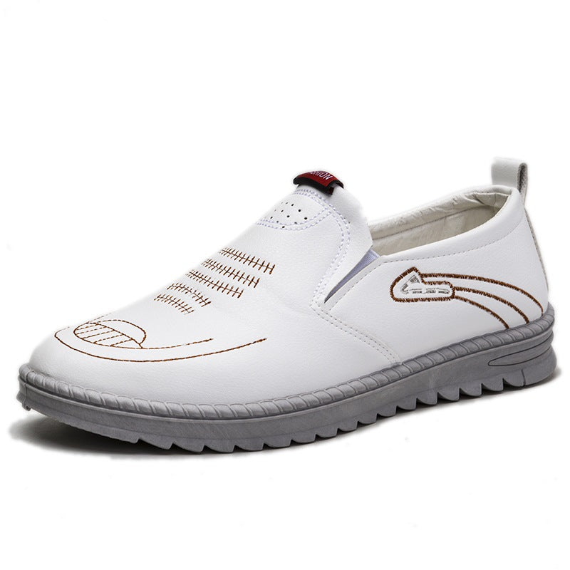 Herren Bequeme Slip-On Mokassins Echoarchiv