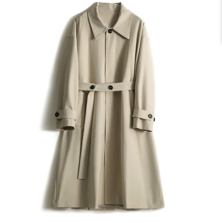 Damen Modische Trenchjacke mit Taillengürtel und schickem Design Echoarchiv