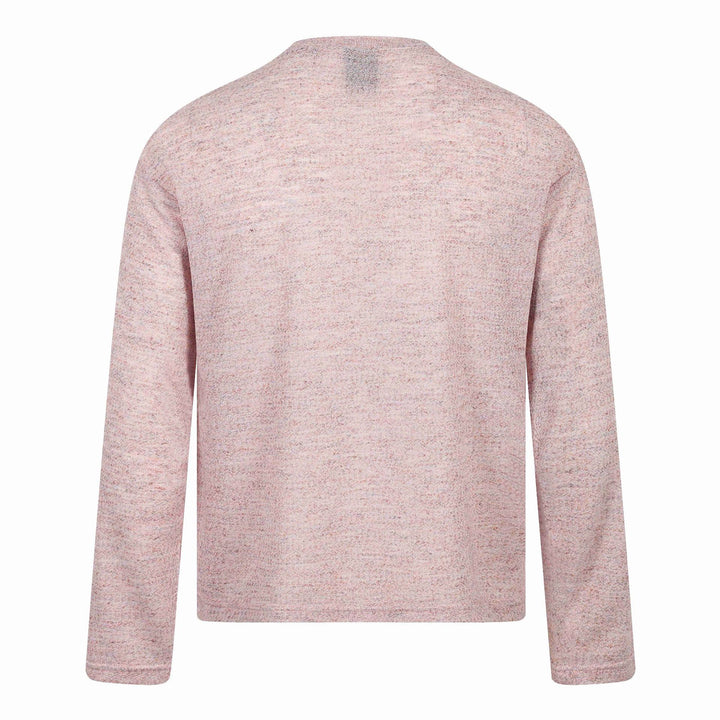 Unisex Relaxed‑Fit Langarmshirt mit floraler Illustrationsgrafik und geripptem Rundhals Echoarchiv