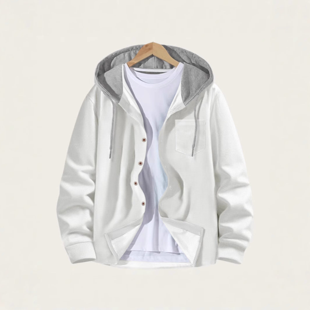 Herren Freizeitjacke mit Kapuze und modischem Design Echoarchiv