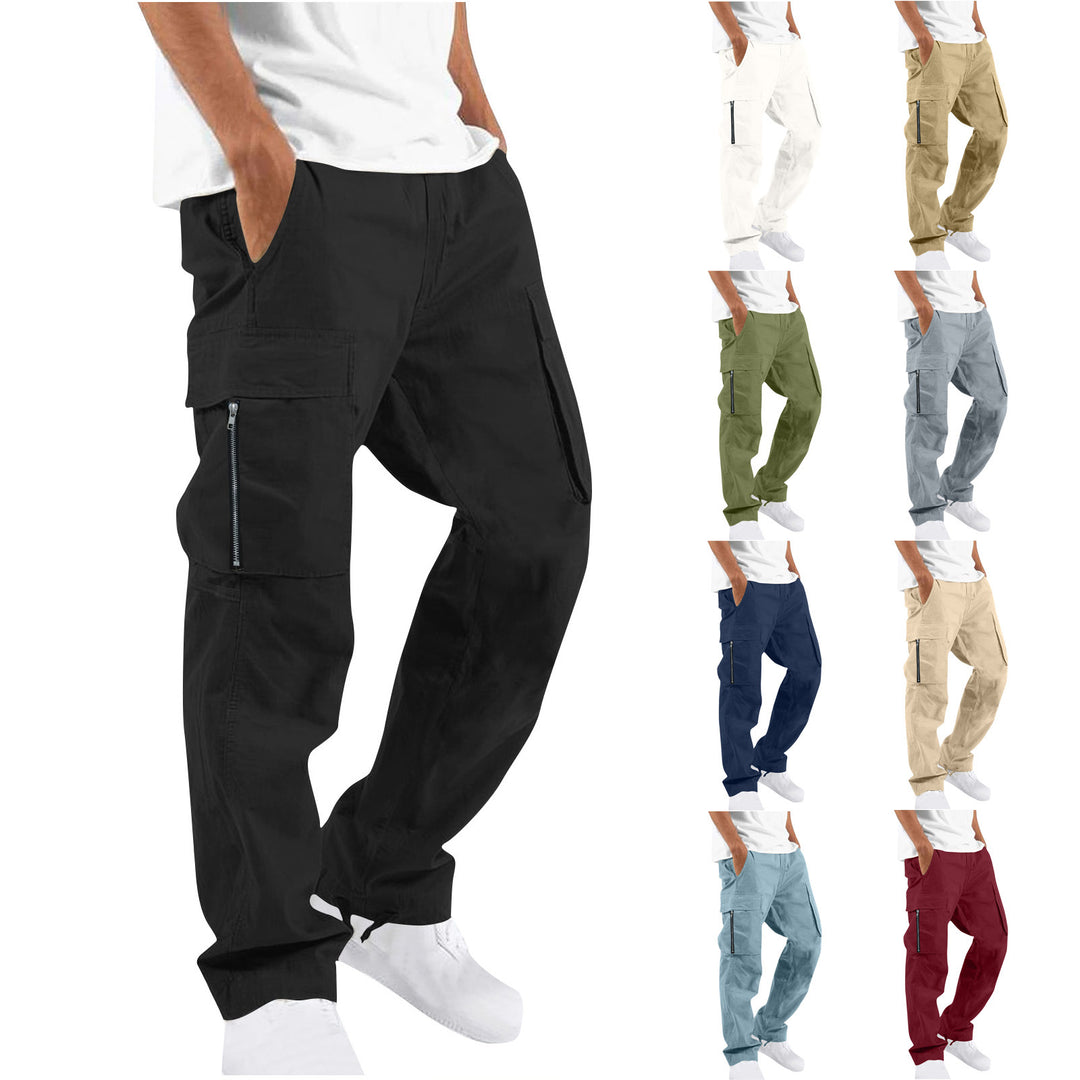 Herren lässige Cargo-Hose mit praktischem Multi-Taschen-Design Echoarchiv