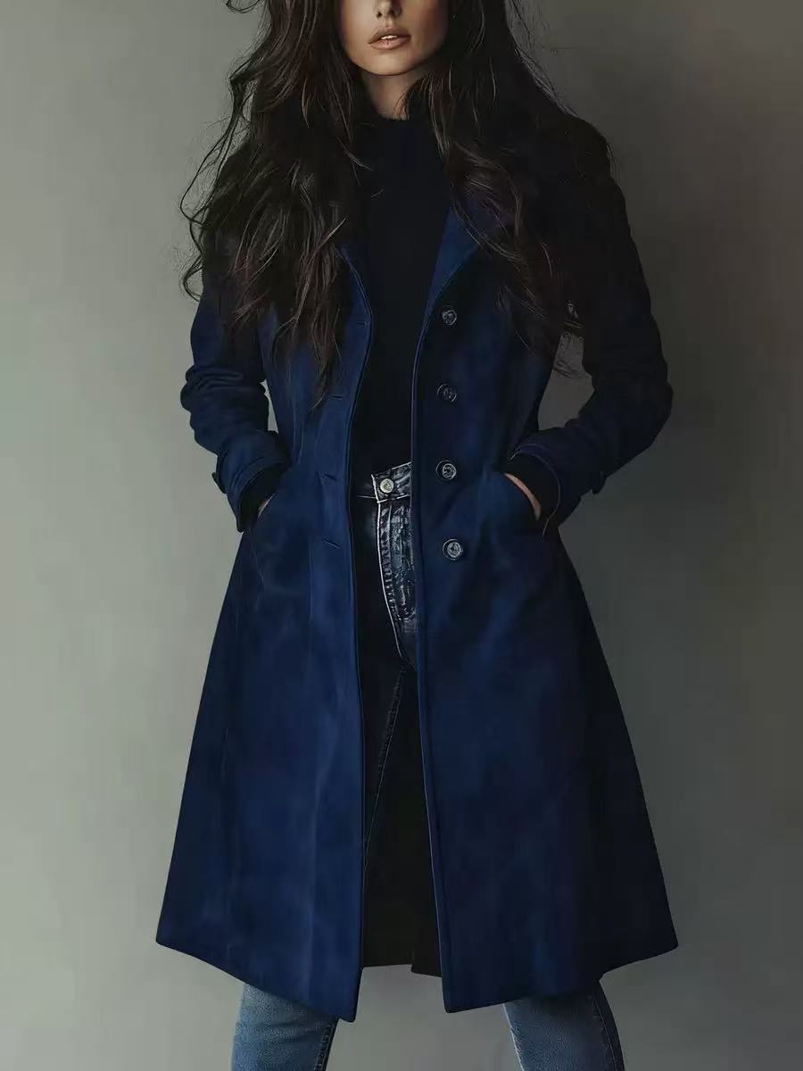 Damen Eleganter und Stilvoller Trenchcoat Echo Archiv