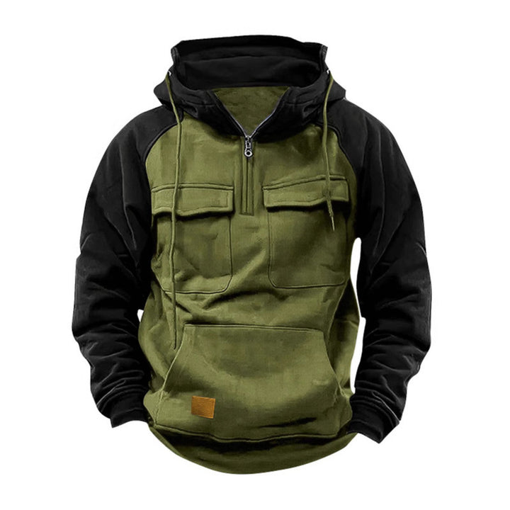Herren Funktioneller Hoodie mit praktischen Taschen und innovativem Design Echoarchiv