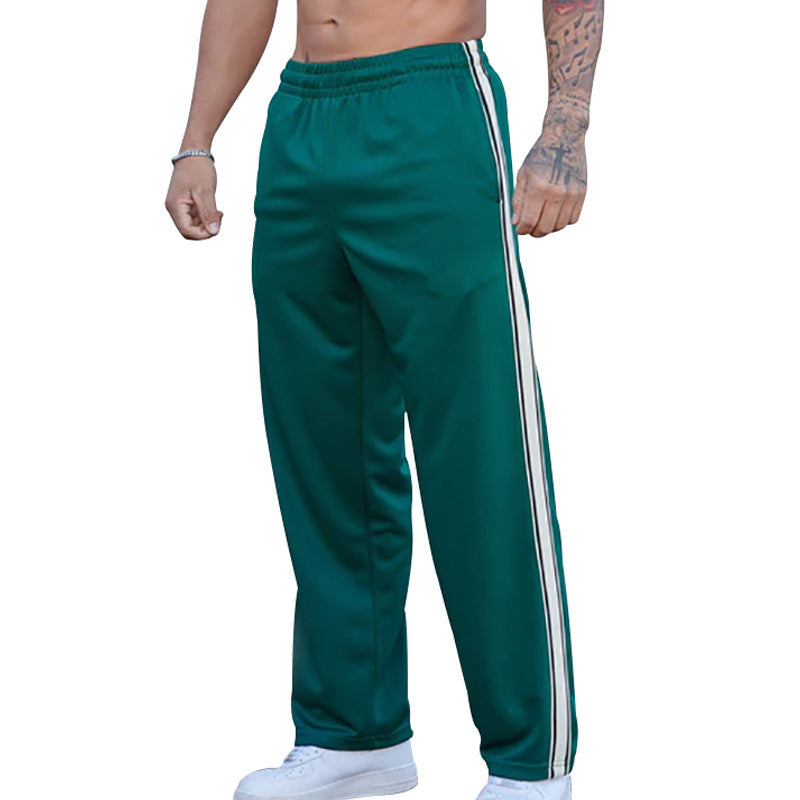 Herren Sportliche Freizeithose mit seitlichen Streifen Echoarchiv