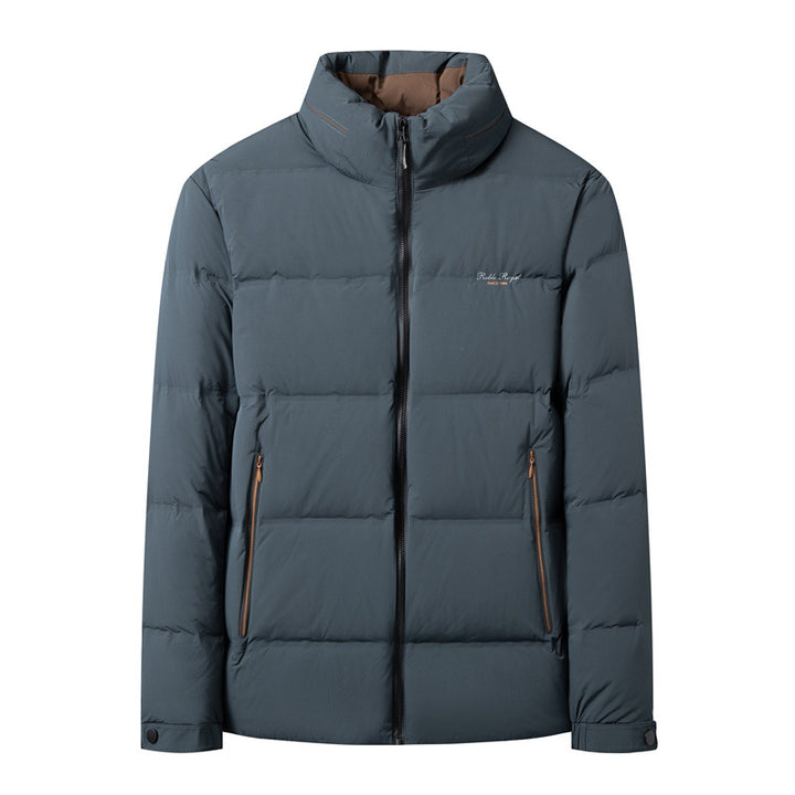 Herren Steppjacke mit Thermofüllung und hohen Stehkragen Echoarchiv